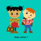 Bonne rentrée avec nos jolis écoliers